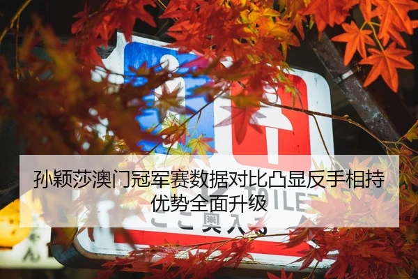 孙颖莎澳门冠军赛数据对比凸显反手相持优势全面升级